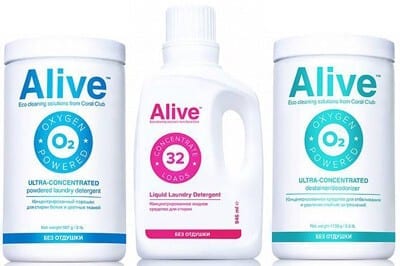 Alive products for laundry
