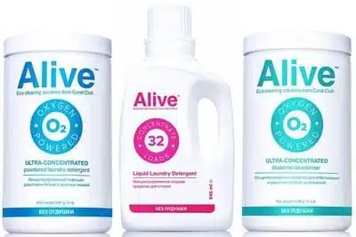 Alive products for laundry