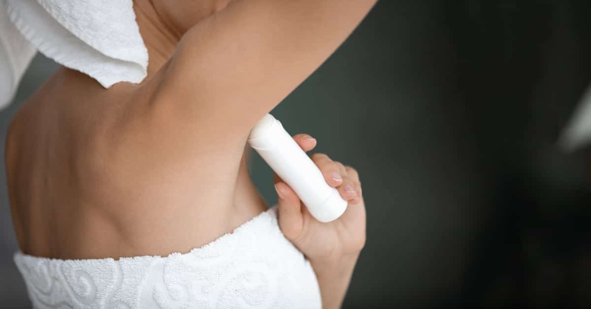 Why you should avoid using antiperspirants deodorants?