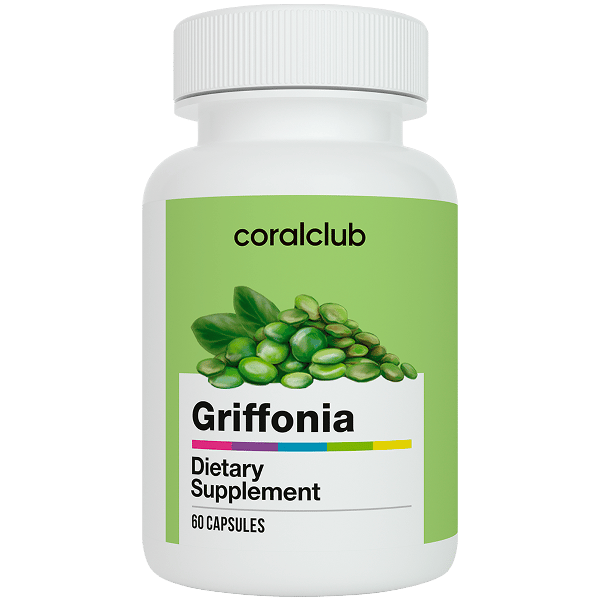 Griffonia - 60 Capsules  Coral Club - official website. Coral Club  products to maintain a healthy lifestyle