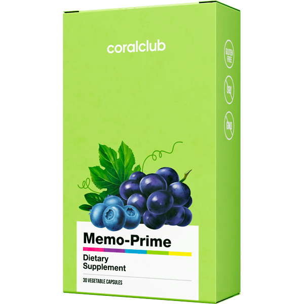 Memo Prime - kognitīvo funkciju uzturēšanai