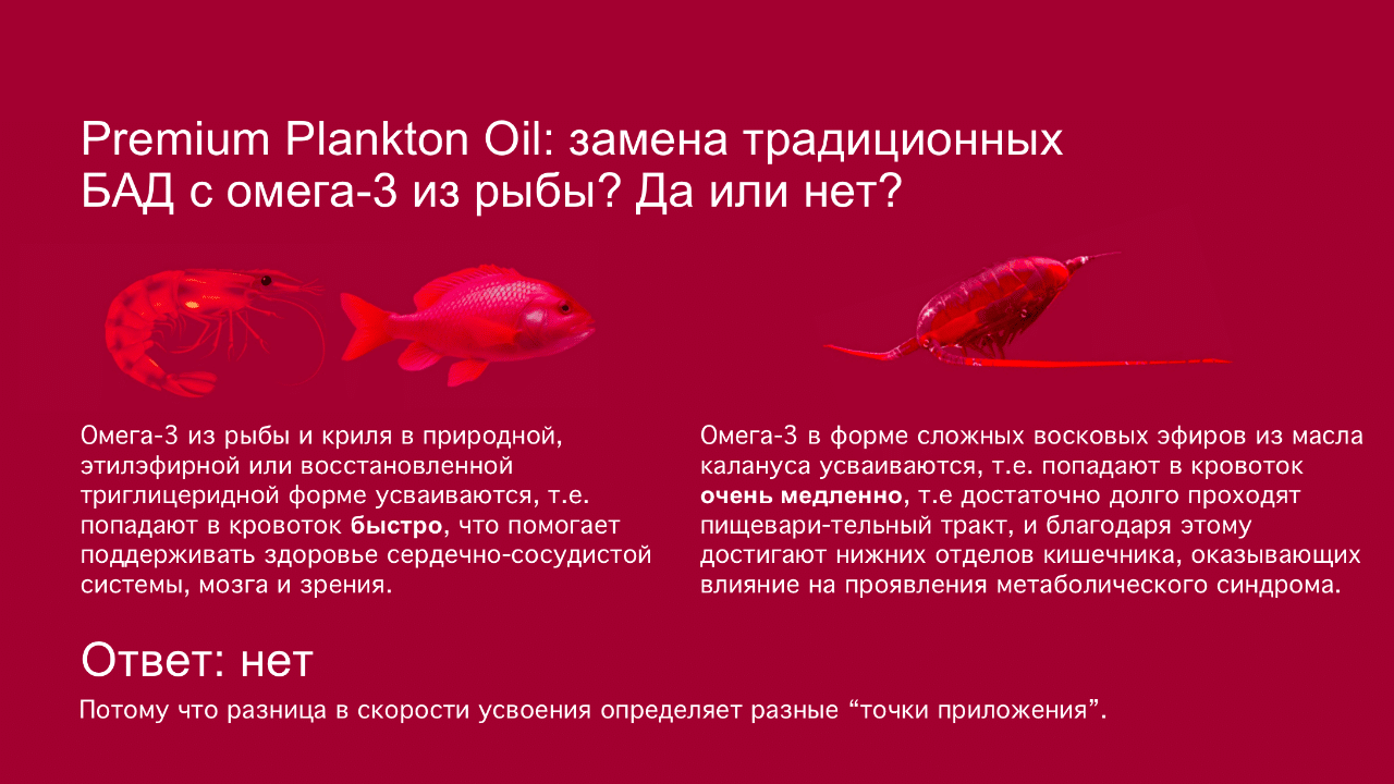 Premium Plankton Oil: замена традиционных БАД с омега-3 из рыбы? Да или нет?